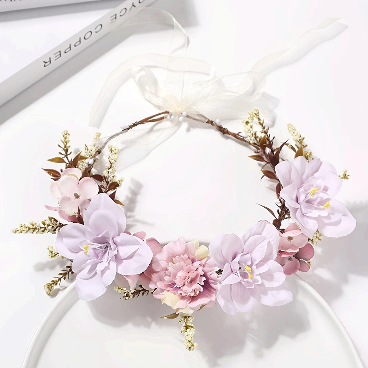 Tiara Corona de flores M2