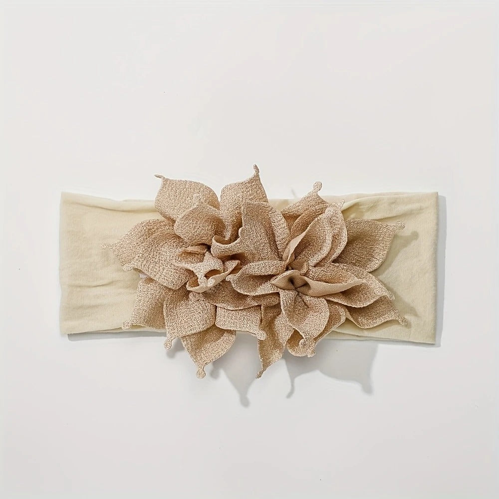 Diadema de Algodón Maxi Flores