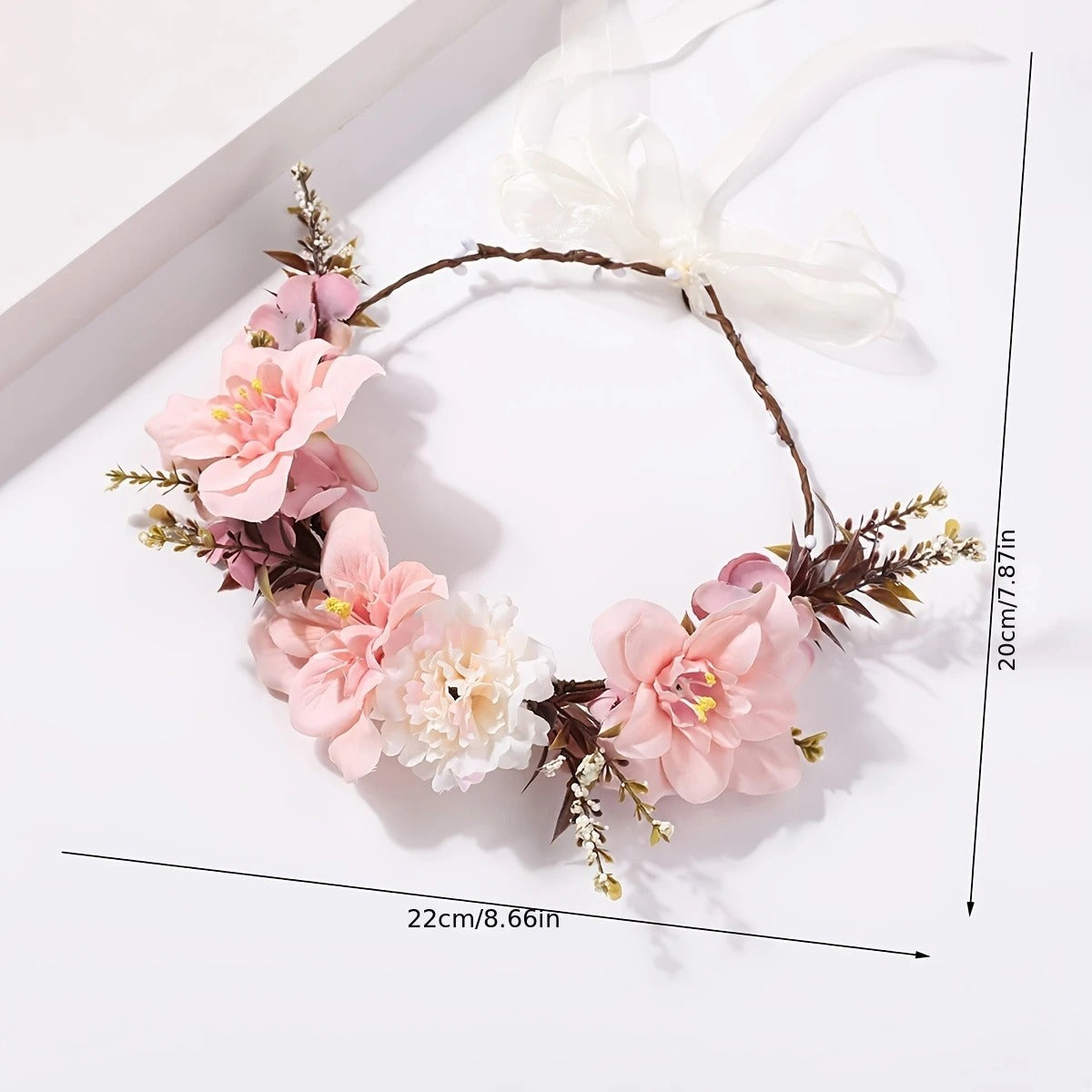 Tiara Corona de flores M2