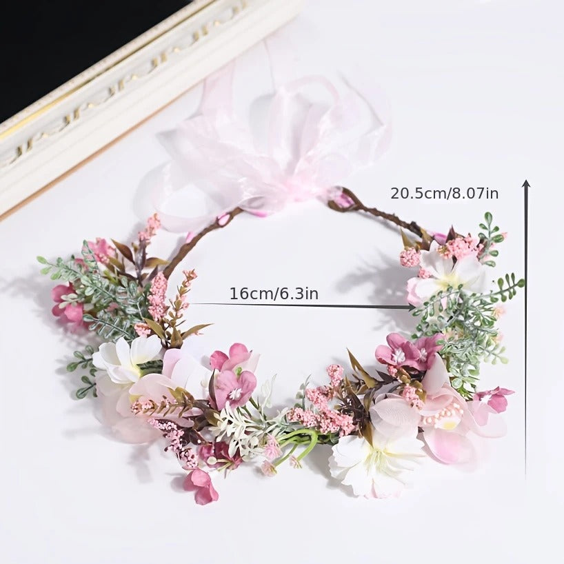 Tiara con Flores