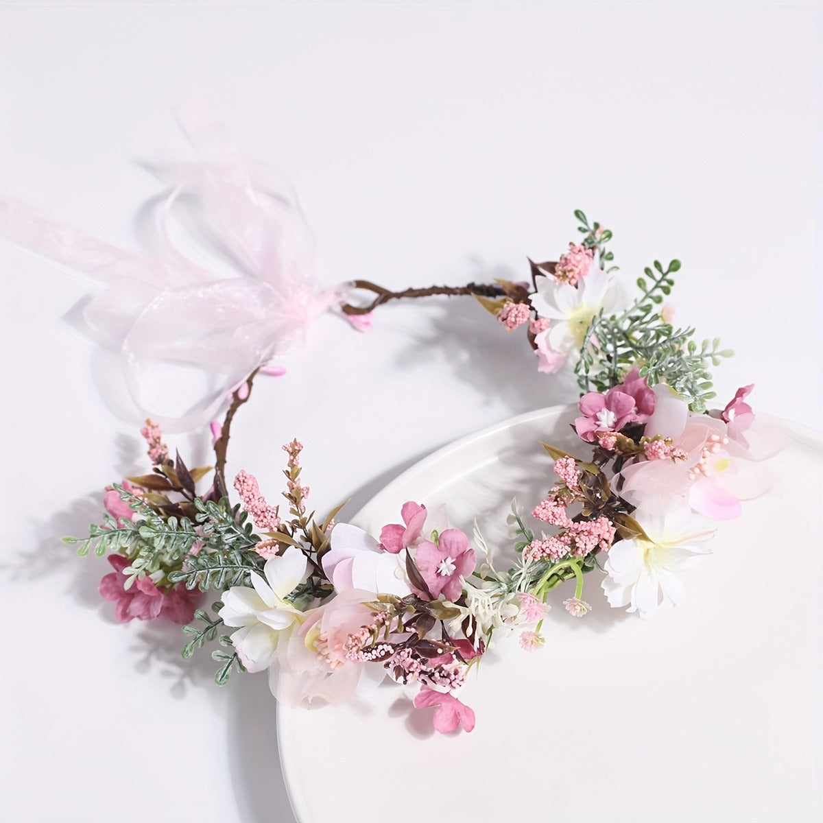 Tiara con Flores