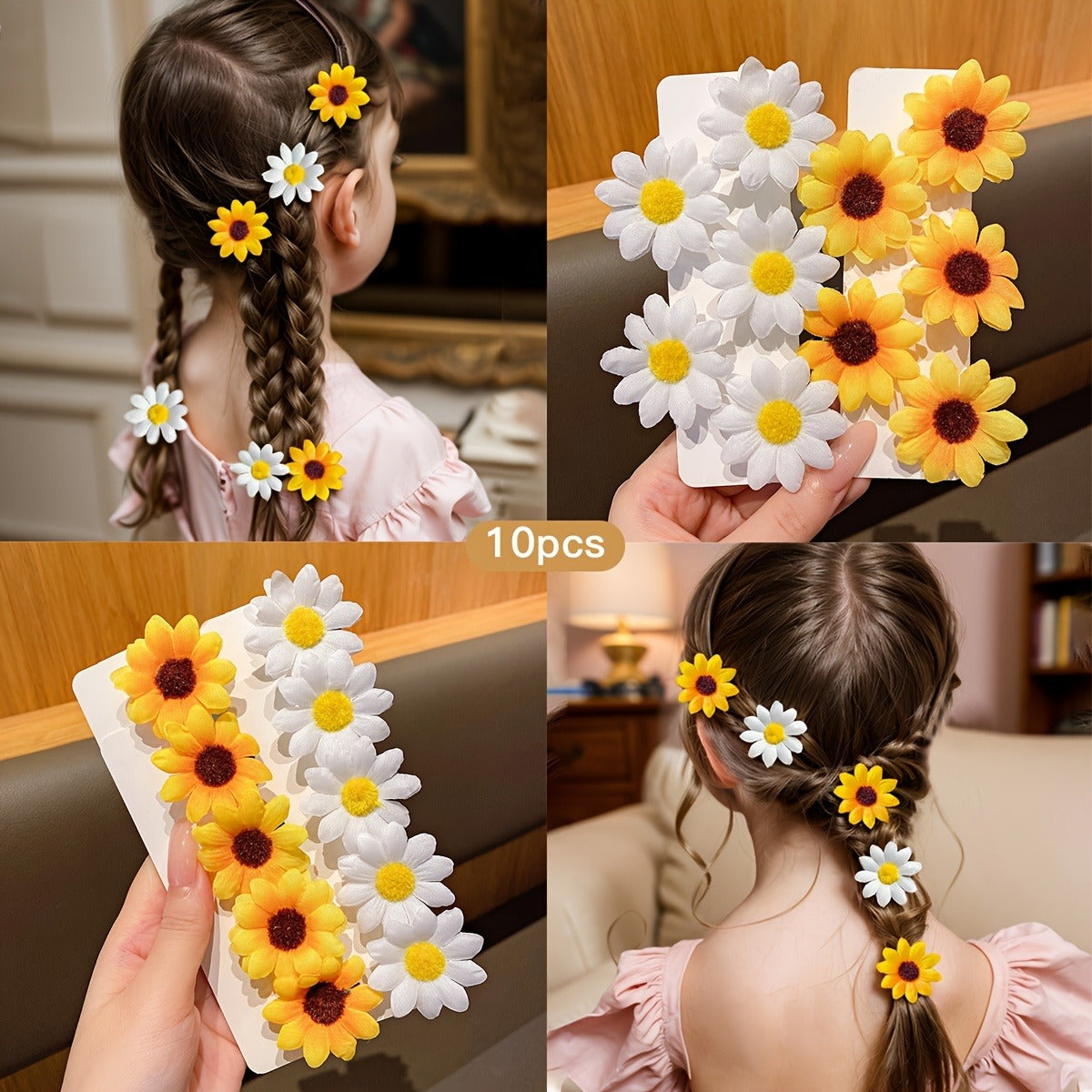 Clips Girasol