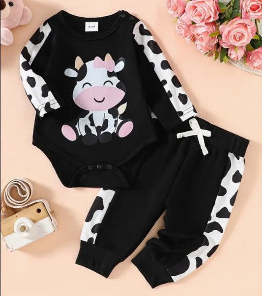 conjunto de 2 piezas vaquita c3