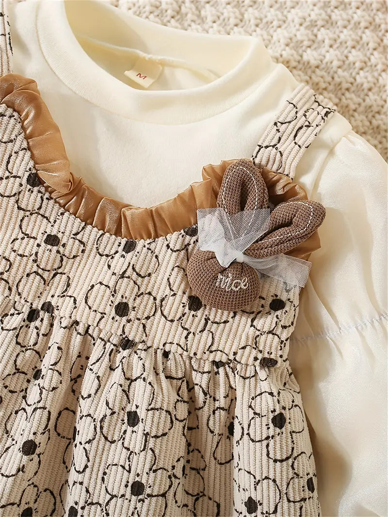 Vestido Beige Vintage