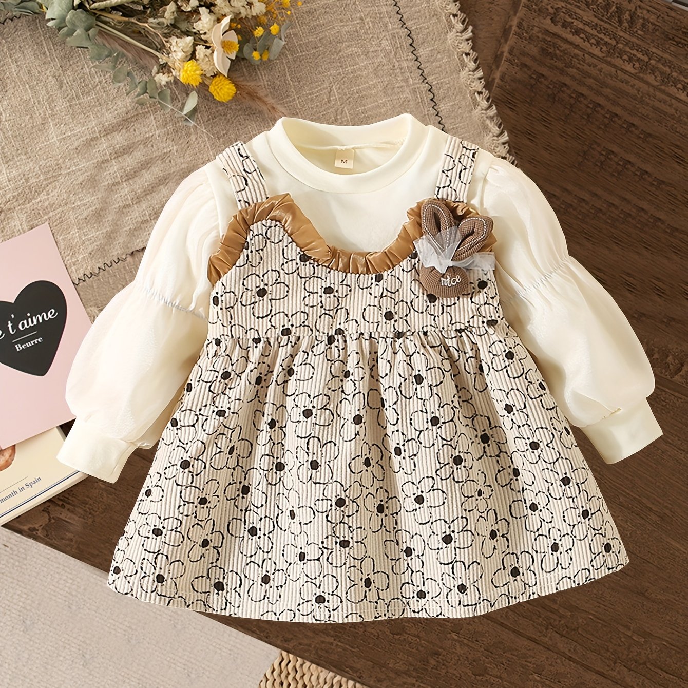 Vestido Beige Vintage