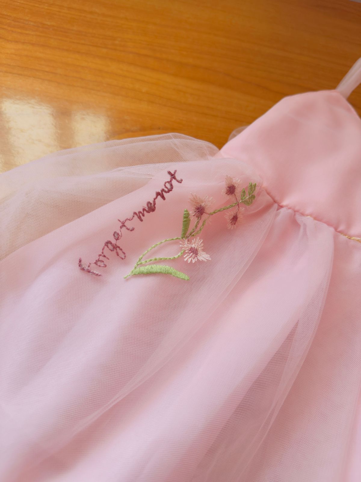 Vestido naturaleza rose