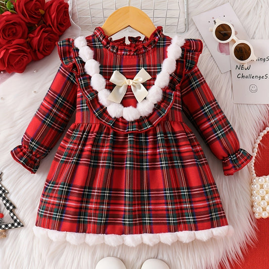 Vestido Navideño Escocés
