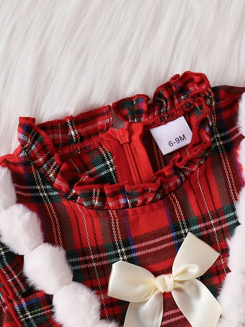 Vestido Navideño Escocés
