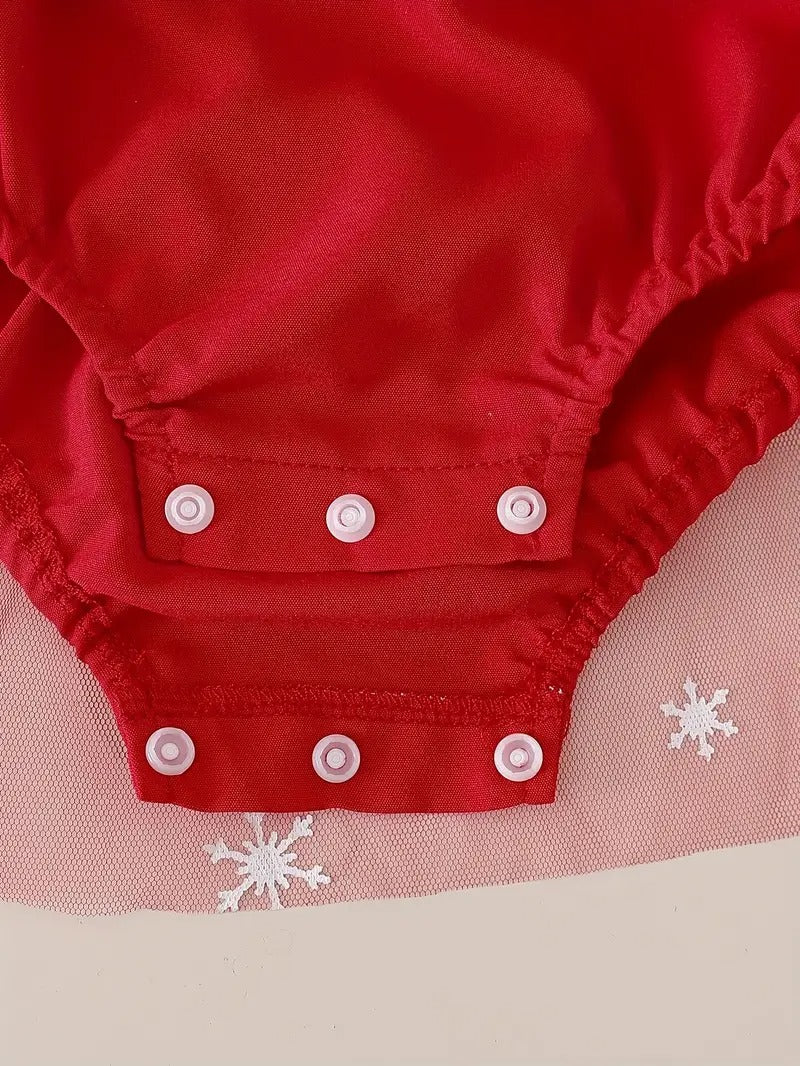 Body Vestido Copitos de Nieve