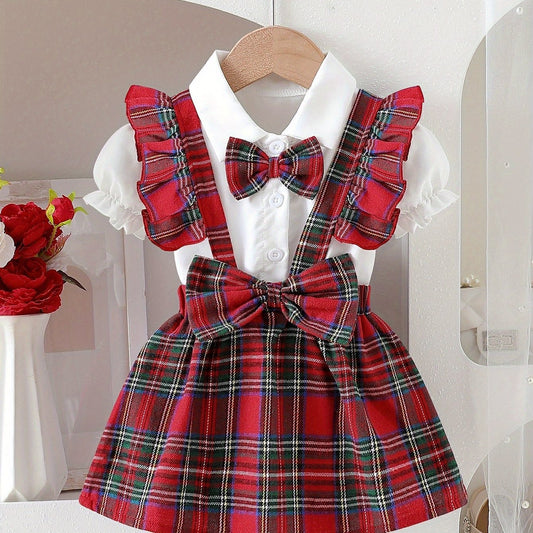 Overol Escocés Navideño