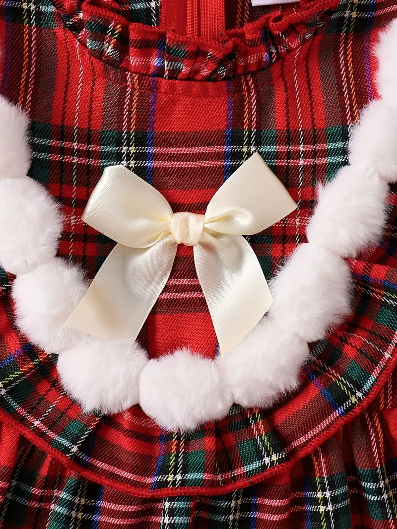 Vestido Navideño Escocés