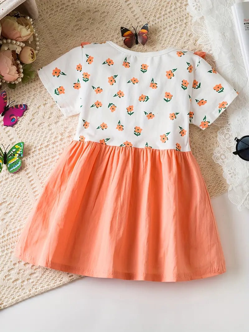 Vestido Coral Primaveral