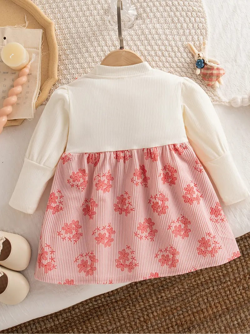 Vestido Rosal Otoñal