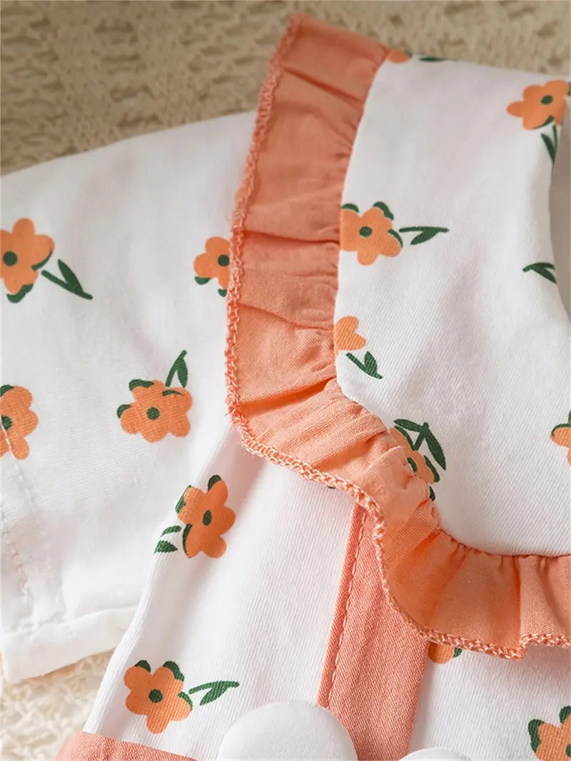 Vestido Coral Primaveral