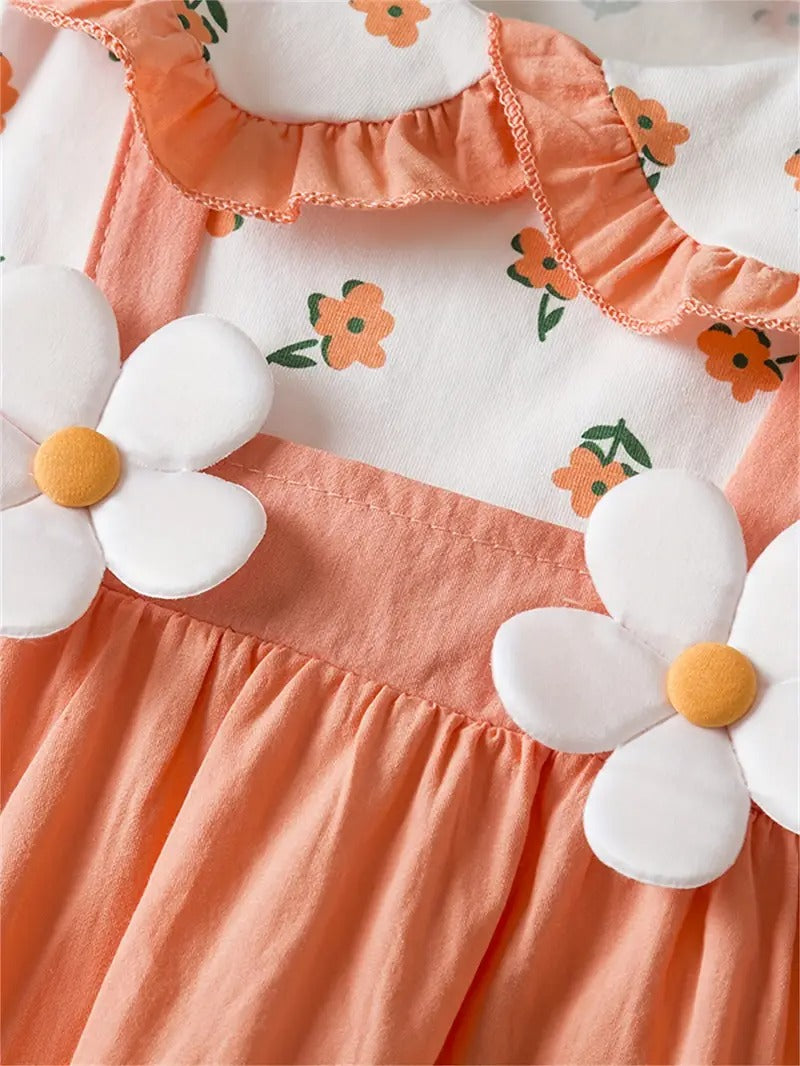 Vestido Coral Primaveral