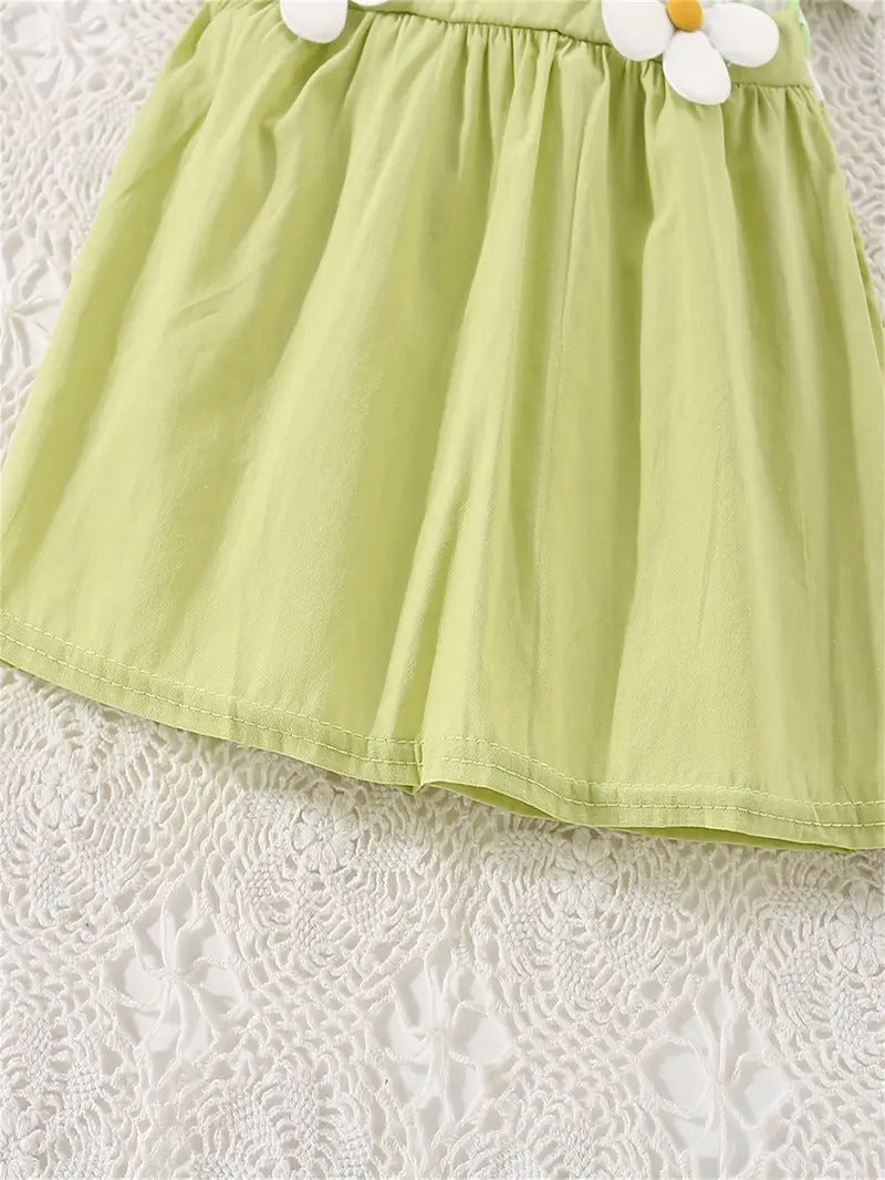 Vestido Verde Primaveral