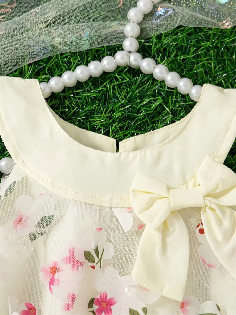 Vestido Flor de Cerezo Perla