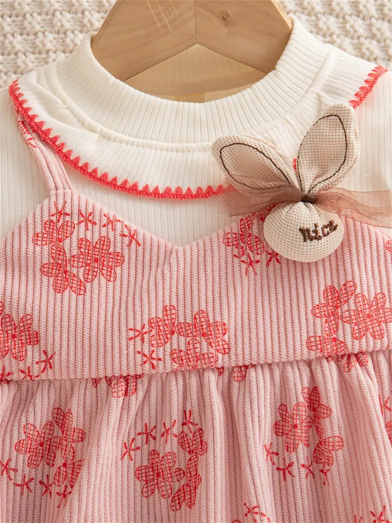 Vestido Rosal Otoñal