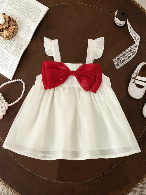 Vestido Perla Maxilazo Carmesí