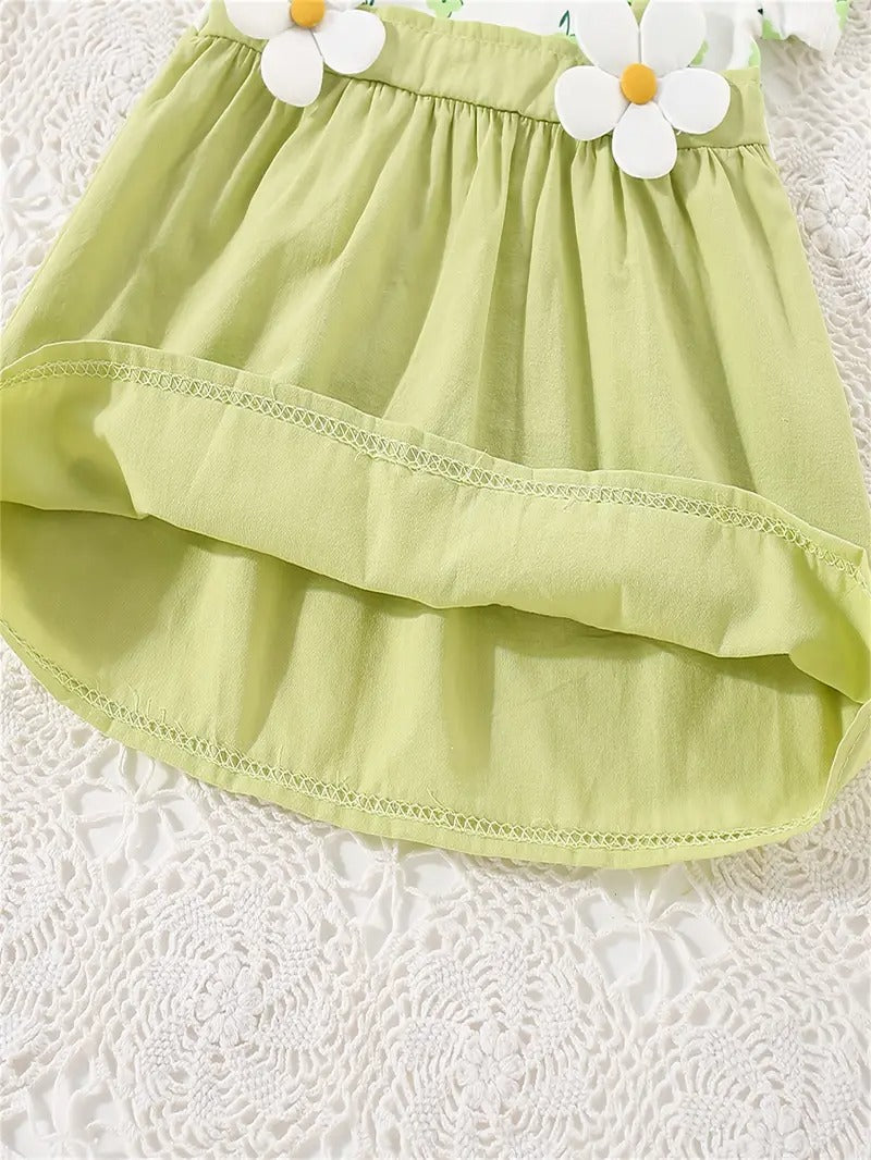 Vestido Verde Primaveral