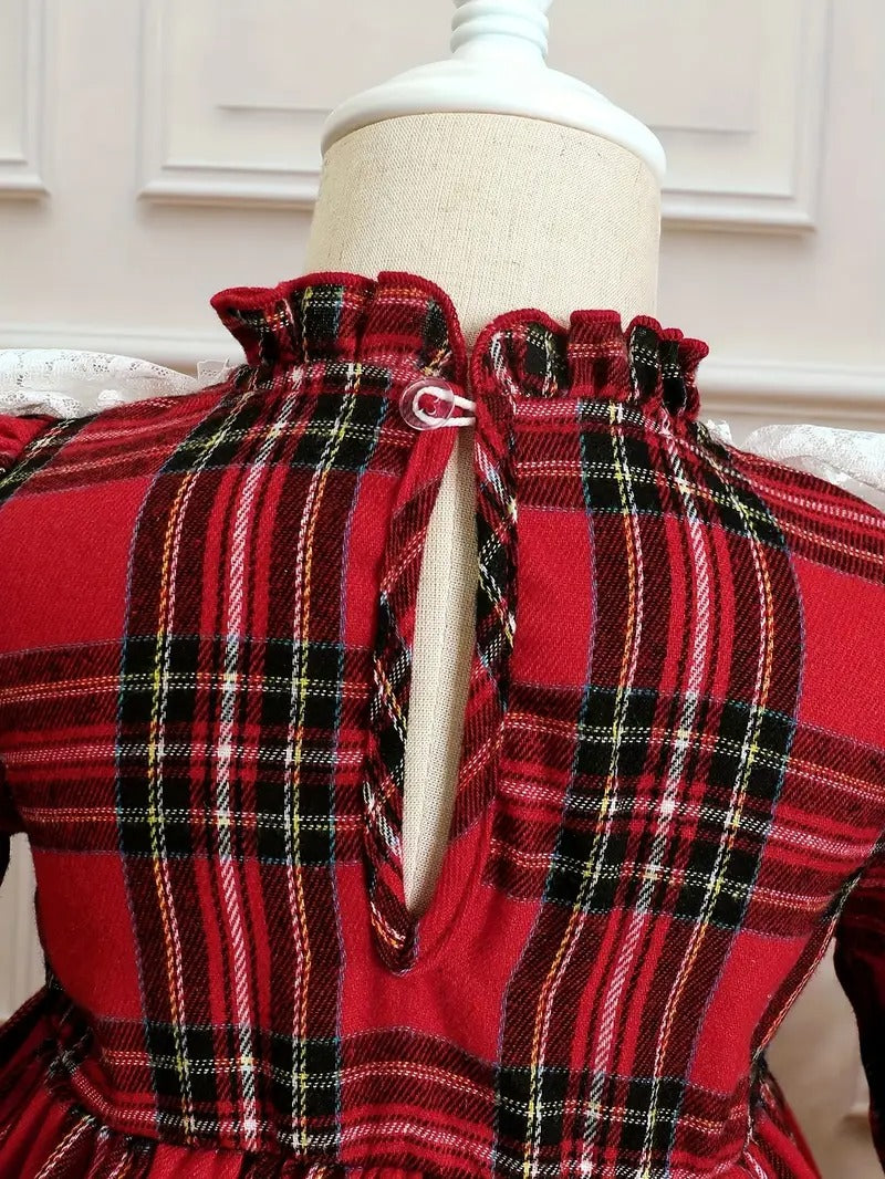 Vestido Navideño Estilo Duquesa
