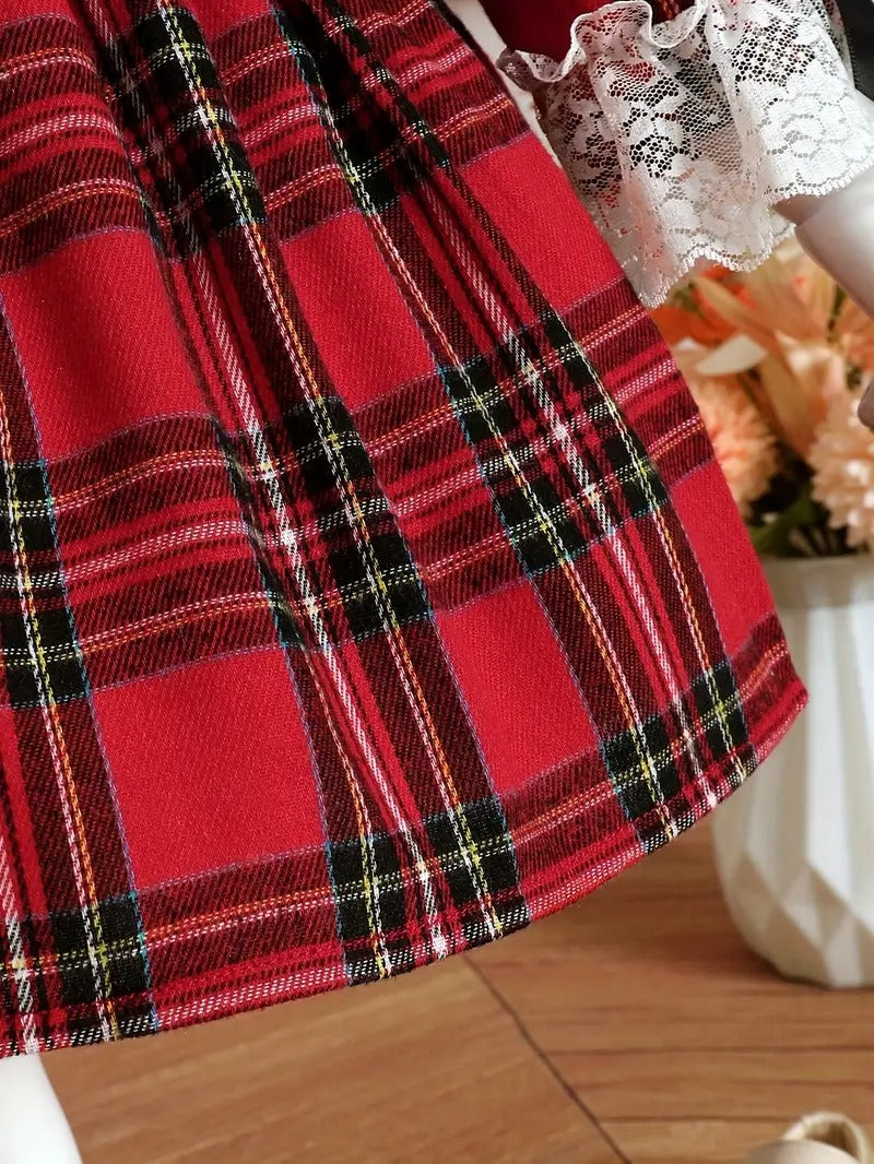 Vestido Navideño Estilo Duquesa
