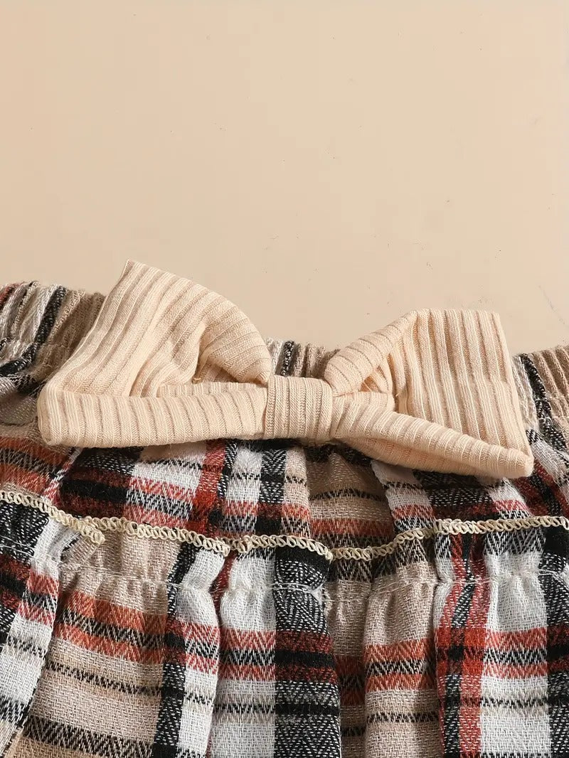 Conjunto Otoñal Escoces 3 Piezas