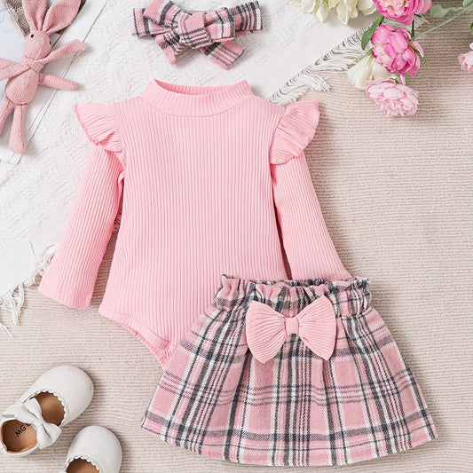 Conjunto Escoces Rose 3 piezas