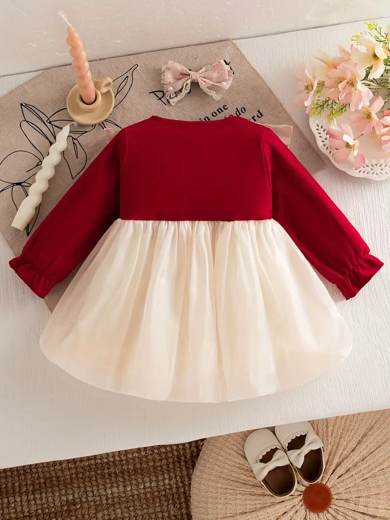 Vestido Duquesa Carmesí