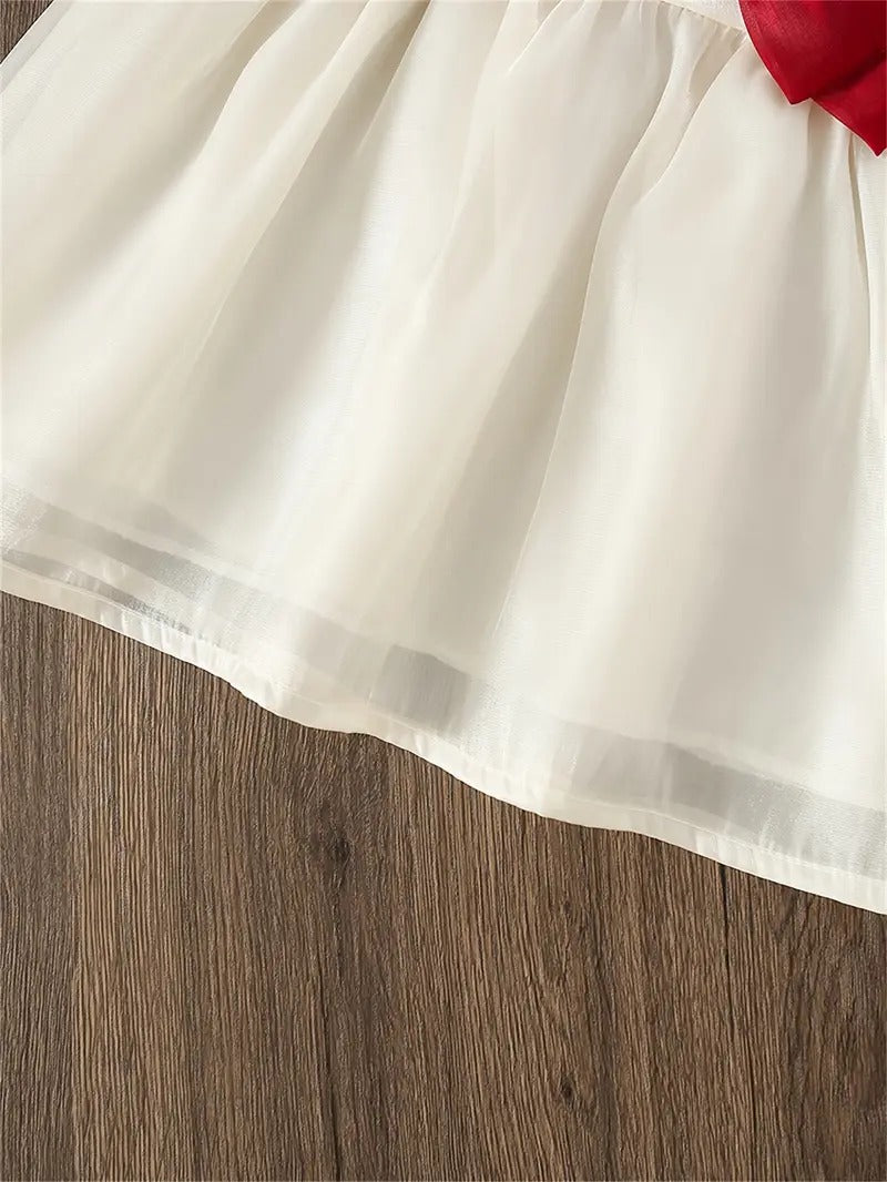 Vestido Perla Maxilazo Carmesí