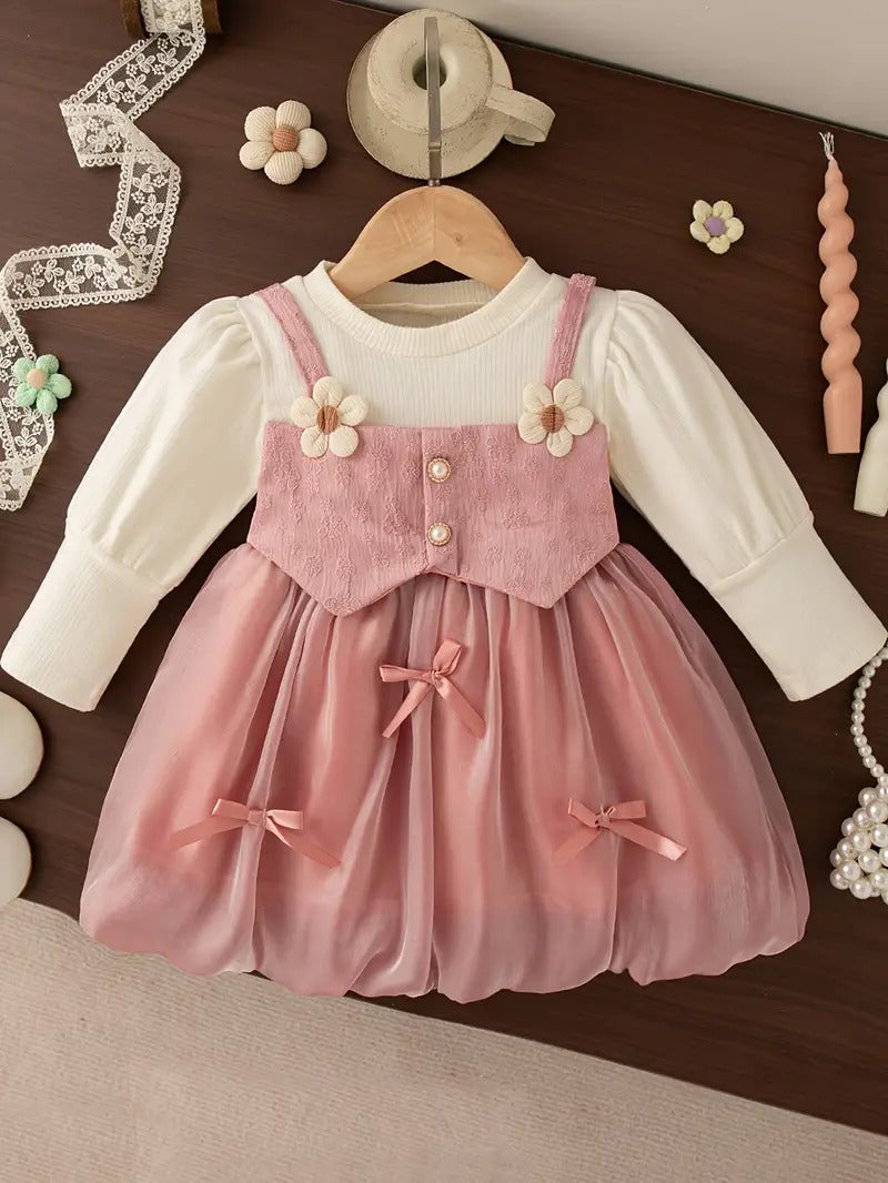 Vestido Coquette Rose