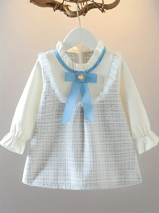 Vestido Corduroy Sky