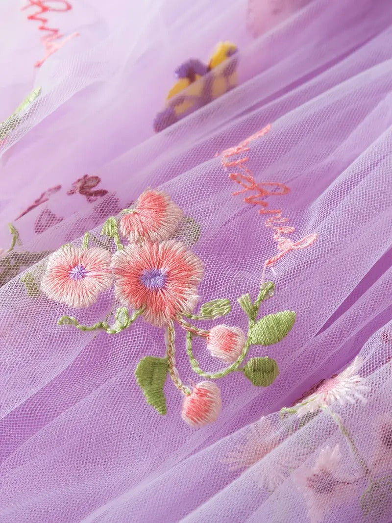 Vestido Mariposa Tul 5 colores