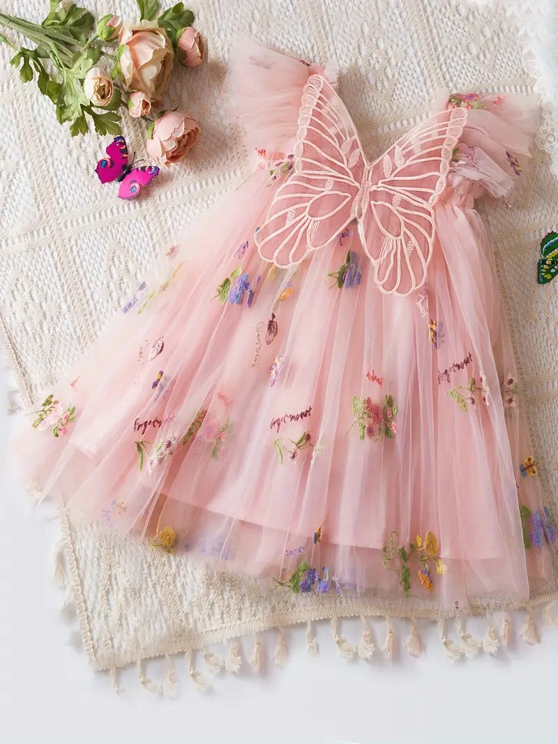 Vestido Mariposa Tul 5 colores