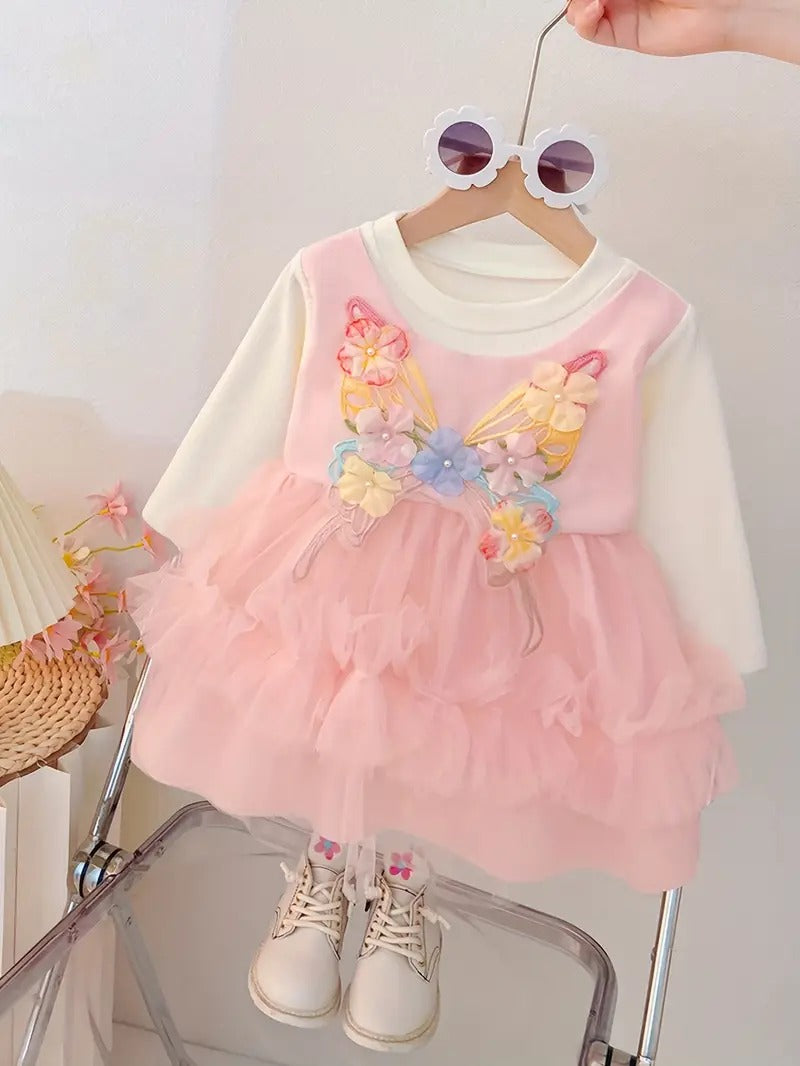 Vestido Mariposa Otoñal
