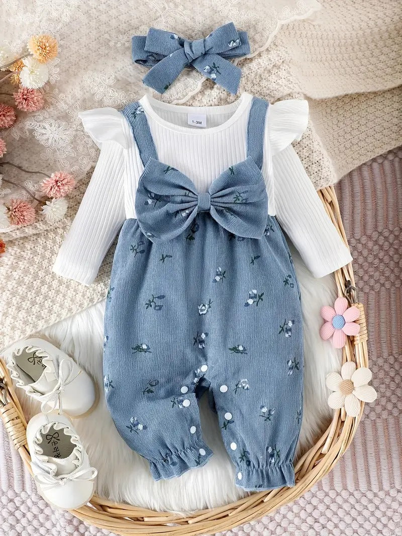 Enterizo Denim Butterfly