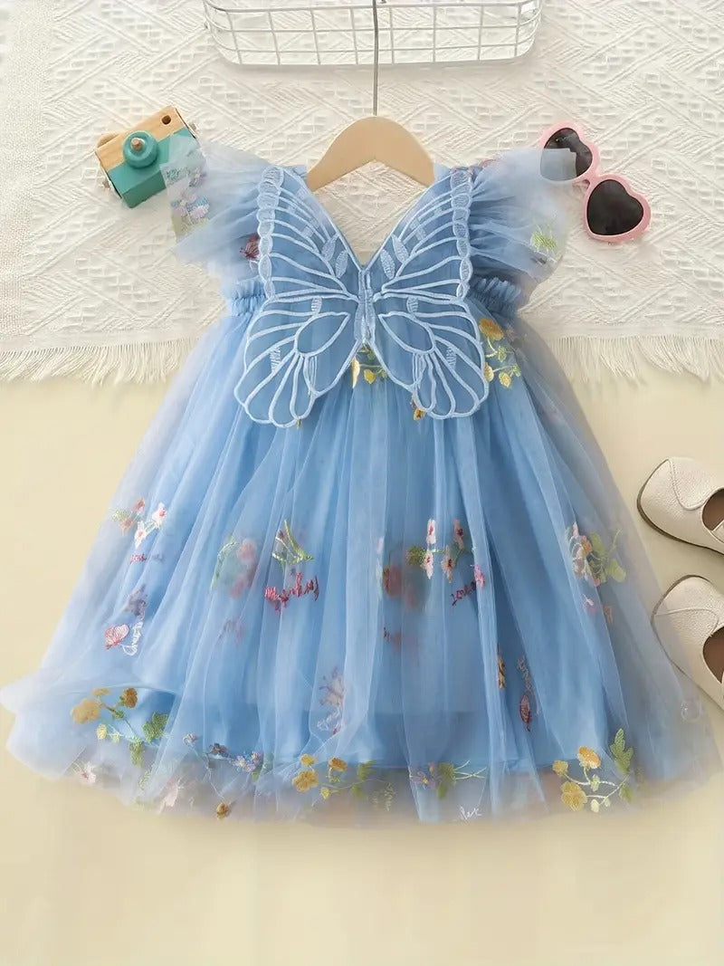 Vestido Mariposa Tul 5 colores