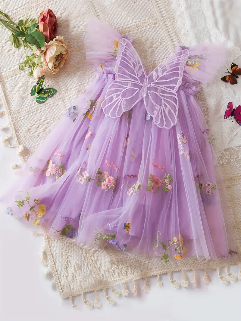 Vestido Mariposa Tul 5 colores
