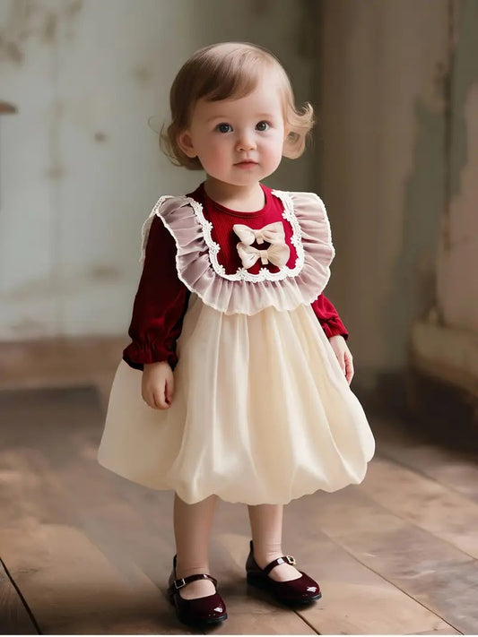 Vestido Duquesa Carmesí