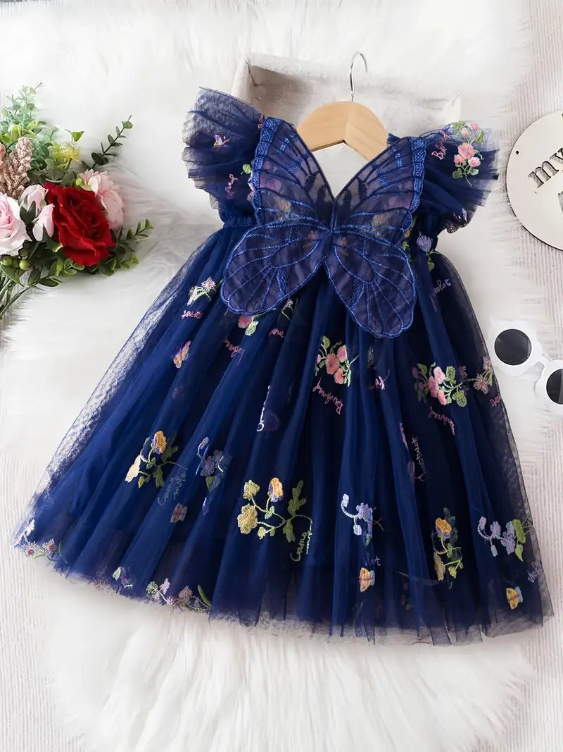 Vestido Mariposa Tul 5 colores