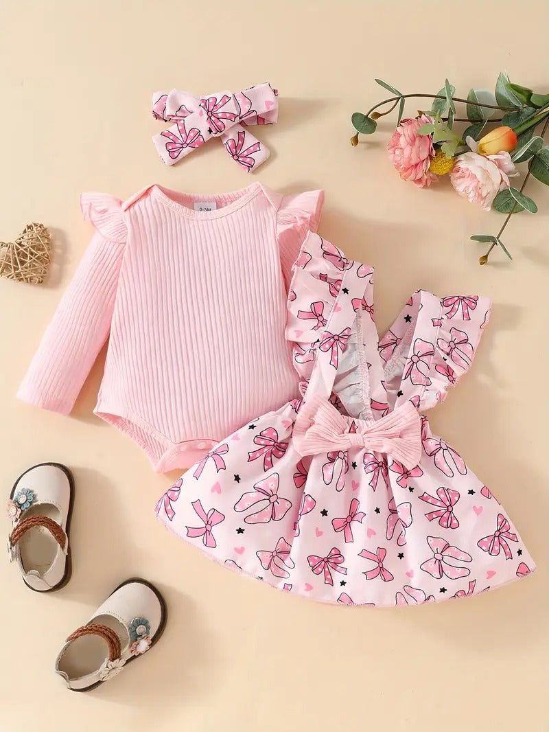 Conjunto Coquette 3 piezas