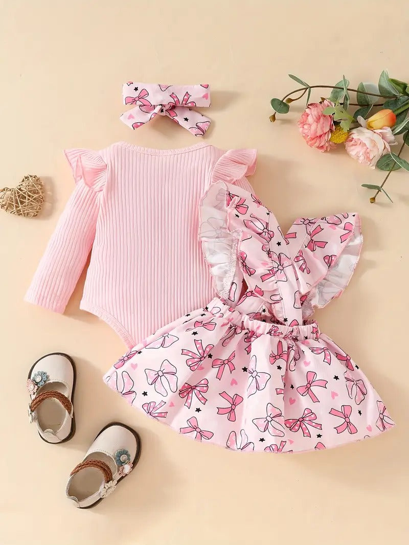 Conjunto Coquette 3 piezas