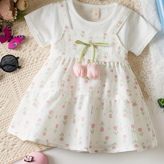 Vestido Floreado Tulipan