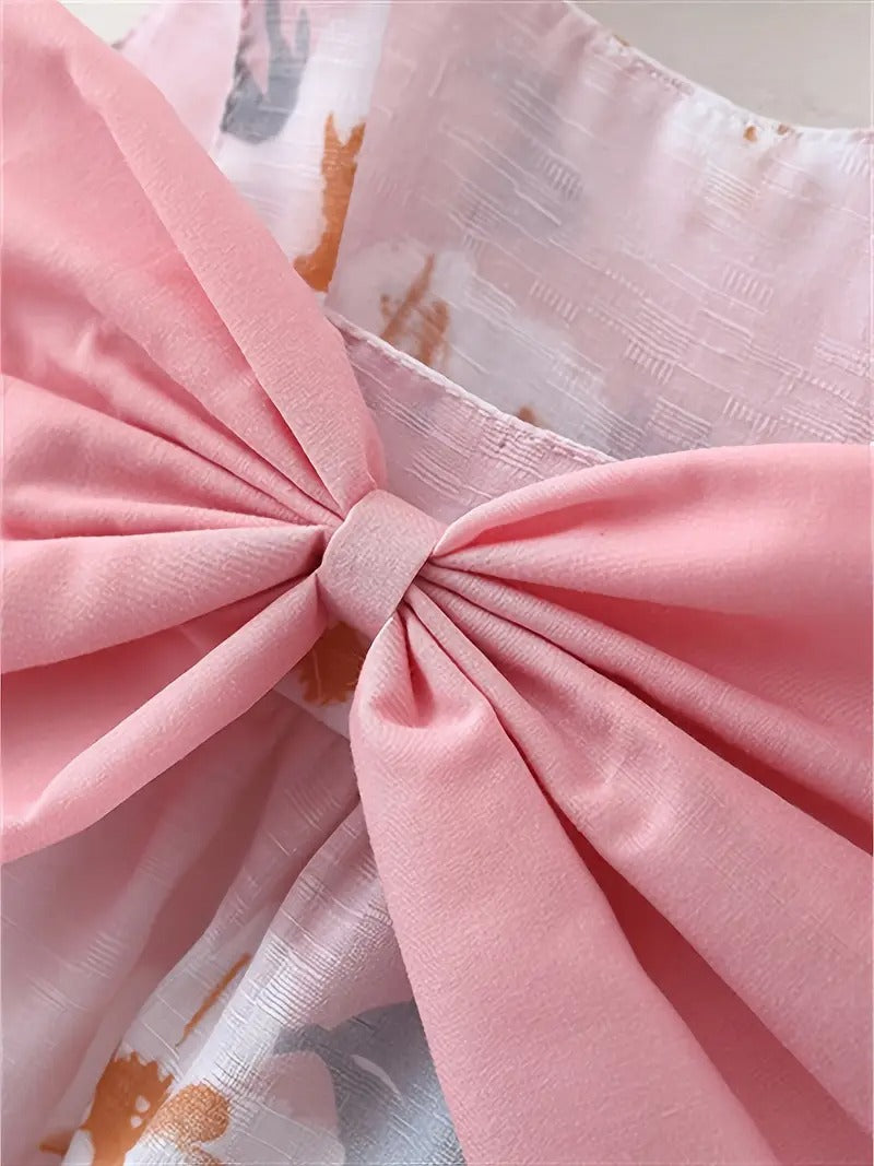 Conjunto Verano Rosa Floral