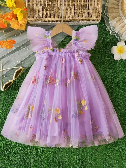 Vestido Mariposa Tul 5 colores