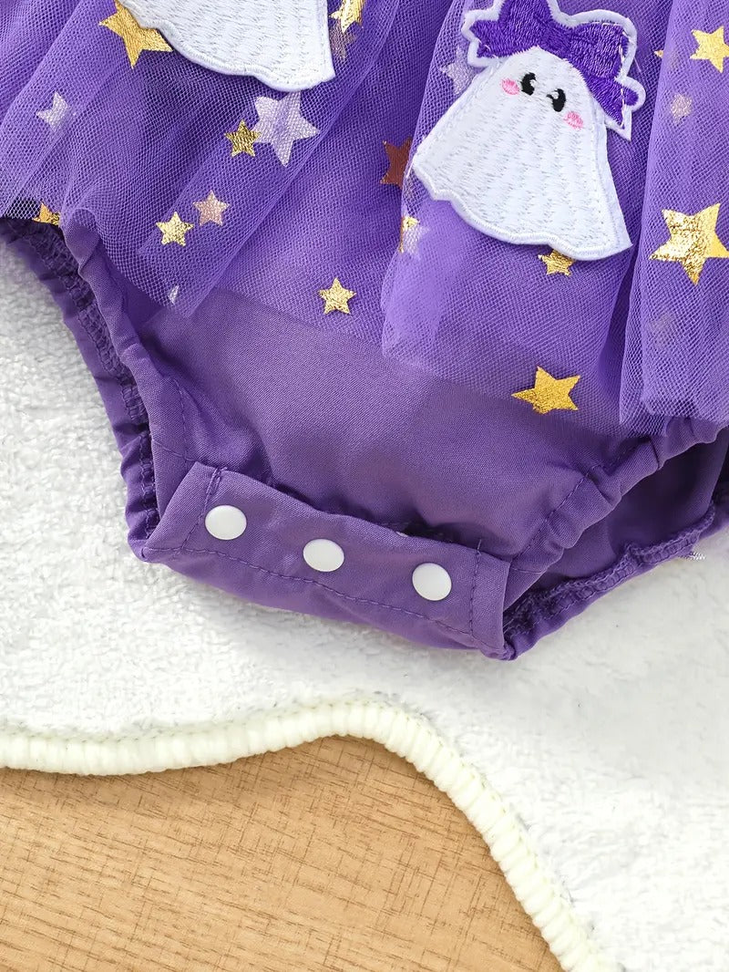Body Vestido Calabacita Estrellada Purple