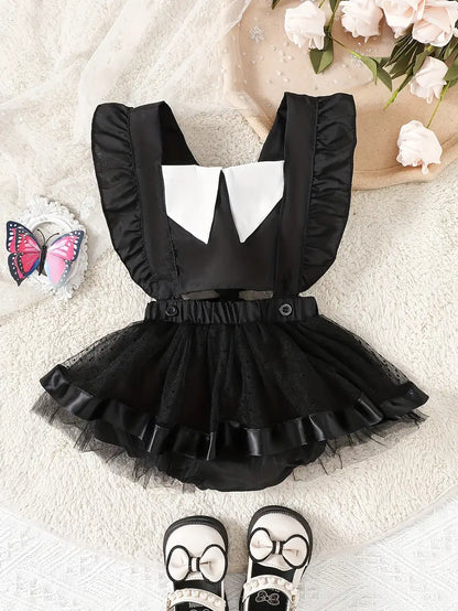 Bodysuit Merlina Adams Gotic