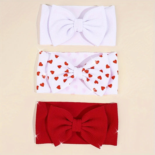 Diadema de Algodón Lazo Corazón