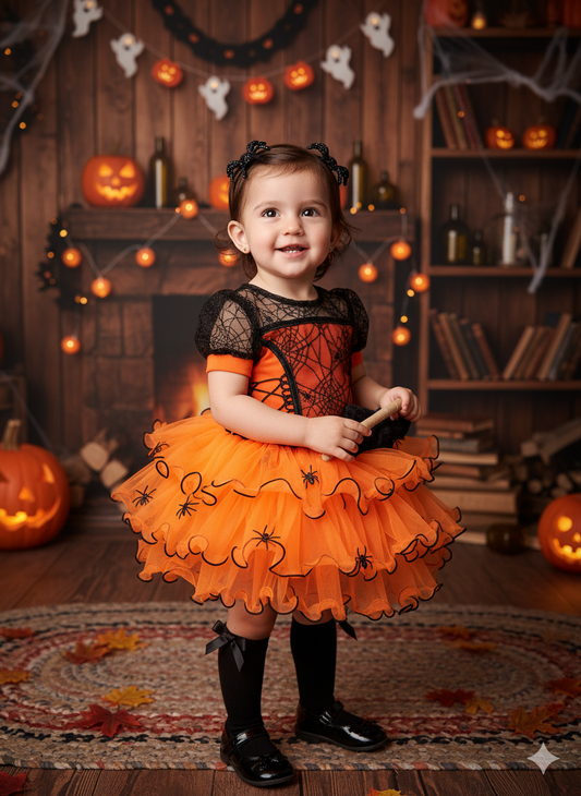 Vestido Spider Halloween