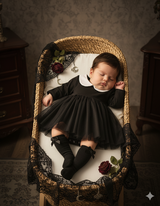 Princesa Merlina Adams Gotic
